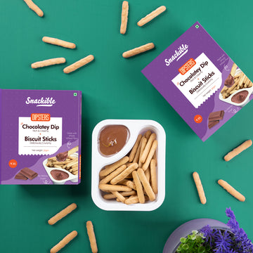 Chocolatey Dip with Biscuit Sticks (Pack of 2)