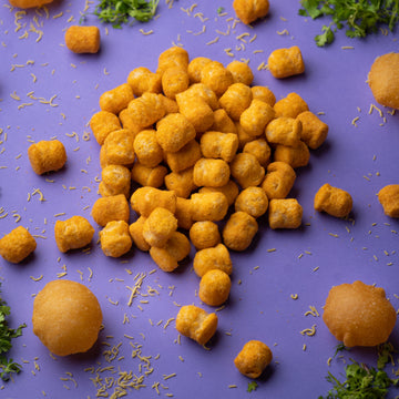 Dahi Papdi Chaat Quinoa puff