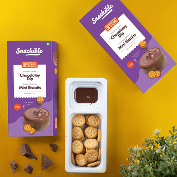 Chocolatey Dip with Mini Biscuits
