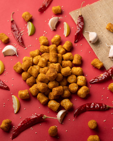 Sriracha Quinoa Puffs